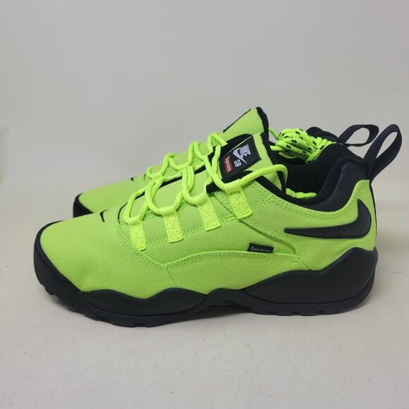 NIKE SB DARWIN LOW Supreme VOLT Men's Size 10.5 FQ3000-700 - Picture 4 of 11